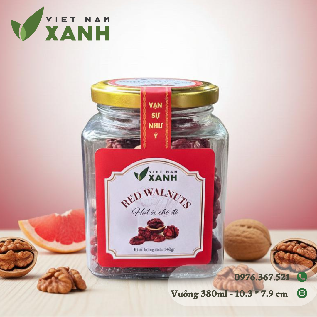 Hạt óc chó đỏ