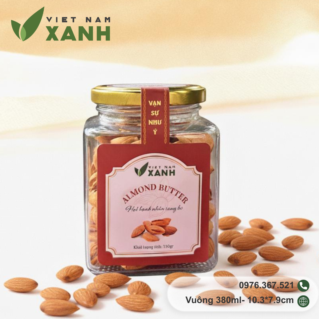 Hạnh nhân rang bơ