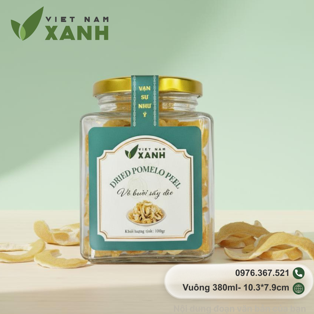 Vỏ bưởi sấy dẻo