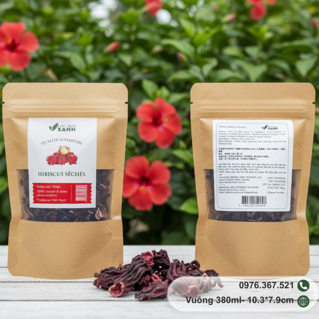 Túi giấy atiso dẻo vnxanh